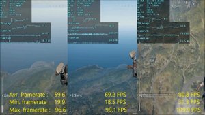 Тест многопотока в игре PUBG
