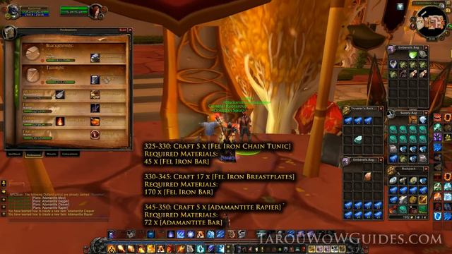 How to Level Blacksmithing 1-525 Fast, Easy, & Cheap! - World of Warcraft