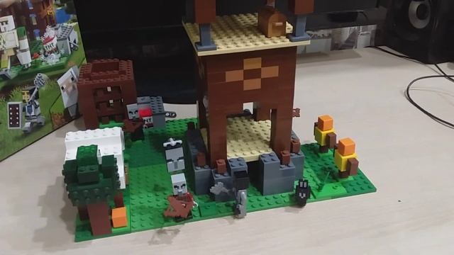 самоделка лего майнкрафт "башня разбойников" смотреть онлайн