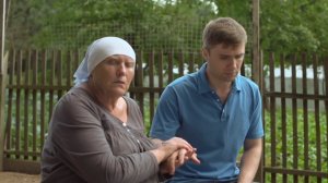 Баба Нина слепая