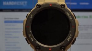 Принудительая перезагрузка XIAOMI Amazfit T Rex. Что делать если XIAOMI Amazfit T Rex зависли?