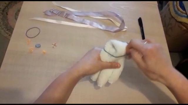 "Медвежонок из махровой салфетки" смотреть онлайн