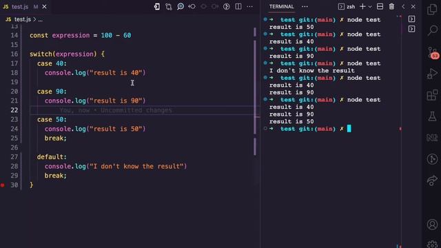 Switch Statements, in JavaScript, Simplified