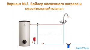 Рециркуляция горячей воды. Схемы подключения!