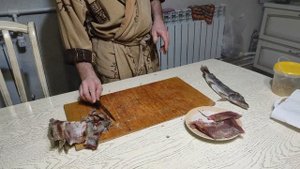 Язь и Щука колодкой. Разделка соленой рыбы.