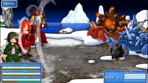 Epic Battle Fantasy 3 (Steam) - Full Play Glacier Valley [Epic Mode]