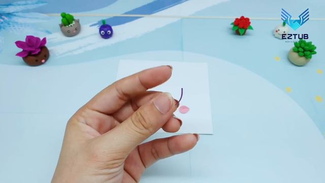 How to make quilling 4-color flower plants | Paper Quilling Designs смотреть онлайн