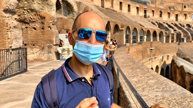 Rome Colosseum Virtual Tour with Roman Guide смотреть онлайн