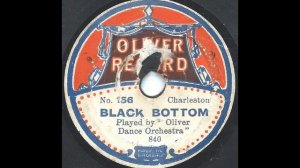 Black Bottom - Oliver Dance Orchestra