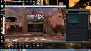 Xenia (360 emulator) - Saints Row 1 on Windows 8.1 x64 MENU