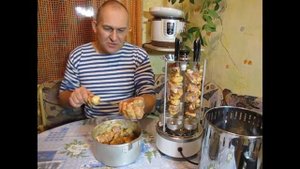 Купили электрошашлычницу ??/Шашлык в домашних условиях?