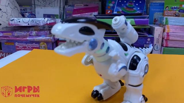 Робот Динозавр Тираннобот свет+звук смотреть онлайн