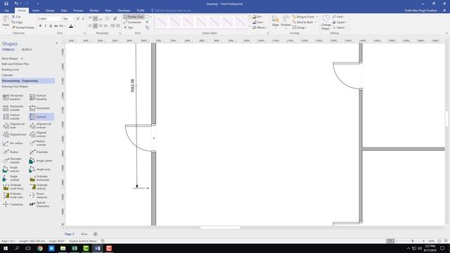 MS Visio Tutorial - Lesson 69 - Dimentions смотреть онлайн
