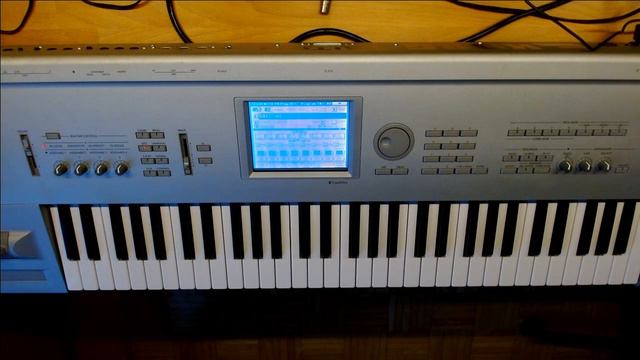 A Classic House Track, Using Only a Korg Triton Workstation. смотреть онлайн