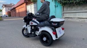 Детский Мотоцикл трицикл Harley-Davidson YBD 7173