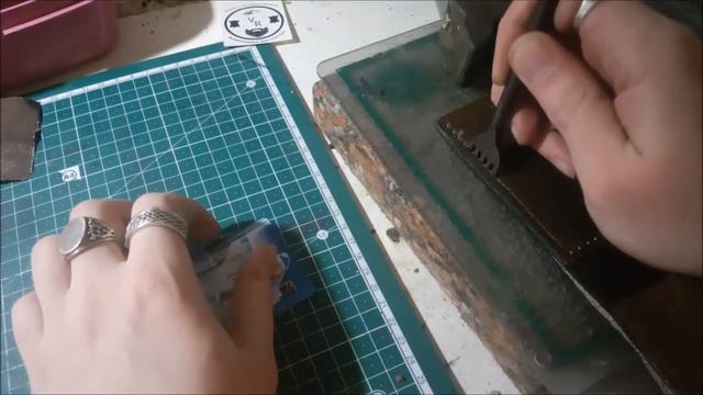 Изготовление кожаного портмоне часть 6 смотреть онлайн