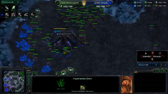 Coaching Starcraft 2 - ZvP - Heart of the Swarm - VoidRayZ! смотреть онлайн