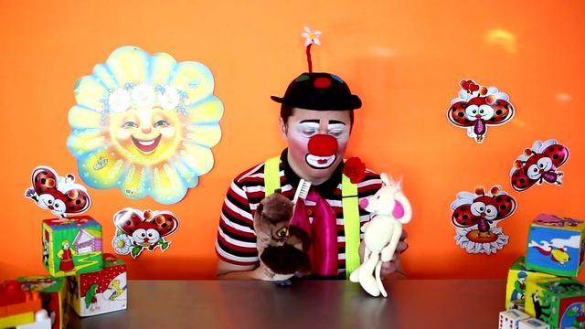 Обучающие видео для детей. Как правильно чистить зубки. Клоун Жорик смотреть онлайн