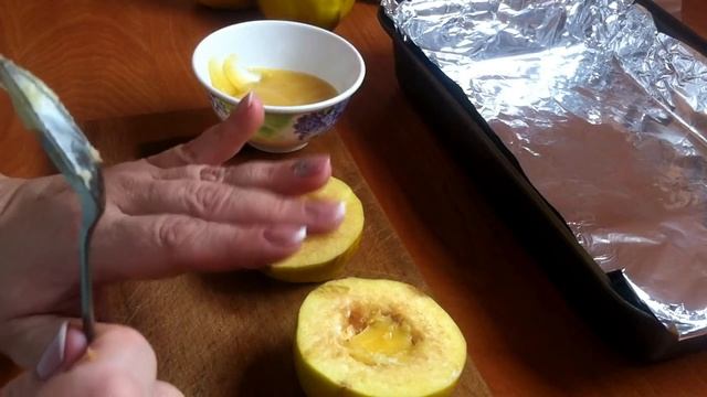 Айва Запечённая в Духовке Рецепт