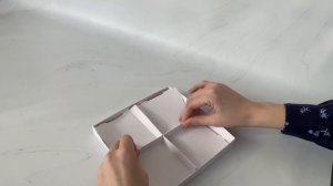 Как собрать упаковку под 4 муссовых пирожных