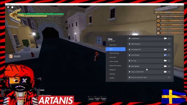 Roblox Your Bizarre Adventure Script / YBA Script Hack | AUTO FARM | PASTEBIN 2022 смотреть онлайн