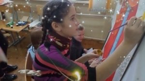 Украшаем школу к новому году!