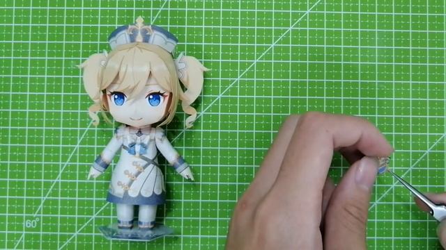 原神 Genshin Impact 閃耀偶像 芭芭拉 Barbara Q版 CHIBI 紙模型 Paper Craft смотреть онлайн