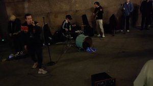 Лесник. Король и Шут. КИШ. Уличные музыканты. Глеб Васильев. Санкт Петербург.