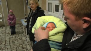 Видеосъёмка в Омске.Выписка из роддома .