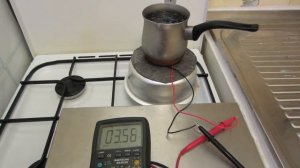 Испытание модуля Зеебека на максимальные выходные параметры