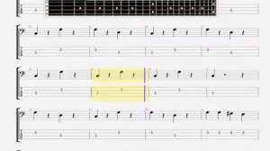 Beatles The   Love Me Do BASS GUITAR TABLATURE