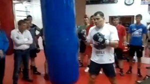 Рахим Чахкиев.Мастер класс.Первый боксерский клуб