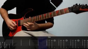 Måneskin - Gossip (Feat. Tom Morello) Guitar Cover With Tabs(Drop D)