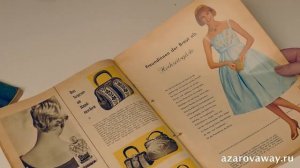 Журналы Burda moden 50-х. Видео-обзор, часть 4.