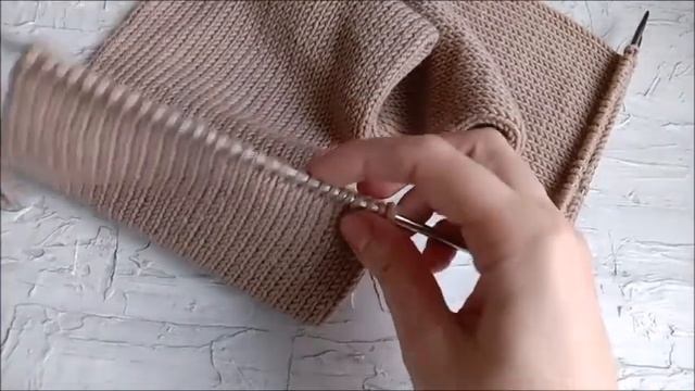 Повязка на голову с узлом|| Мастер-класс #повязканаголову #повязка #повязкаспицами