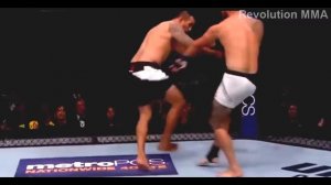 Фабрисио Вердум влетел ногою в лицо сопернику в начале боя! Фабрисио Вердум VS Т