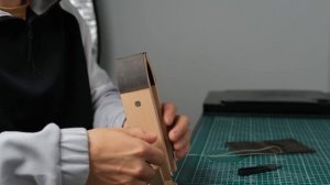 Кожаный кошелек для карточек, ручная работа | как сделать картхолдер. +PDF