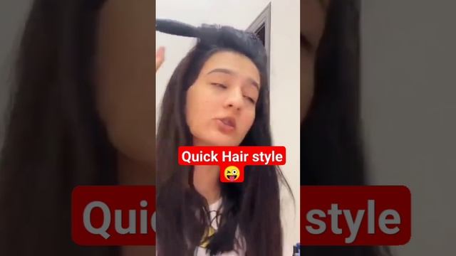 Quick Hair style by Rabia Faisal ?? #sistrology #rabiafaisal #hairstyle #hair #hacks