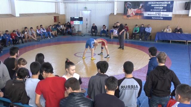 54 кг Шинкарёв Эдуард (Белореченск) - Алпеев Николай (Гулькевичи) смотреть онлайн