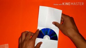 Как сделать конверт для cd или dvd диска из бумаги А4? Своими Руками