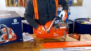 Husqvarna 390XP Chain saw 24" BAR UNBOXING+REVIEW!!!