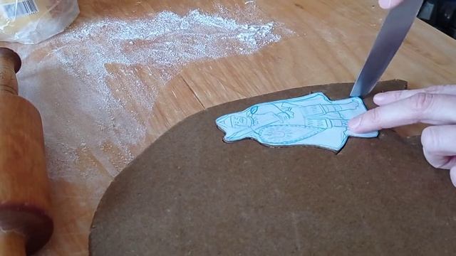 Как из пряничного теста сделать богатыря. смотреть онлайн