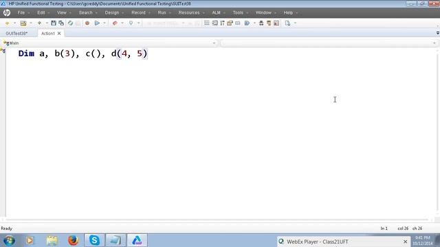 Vbscript Arrays