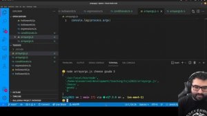 AM Coder - 2022 Intro to Typscript/Javascript/Node/Deno #5 - Arrays & Node/Deno Arguments