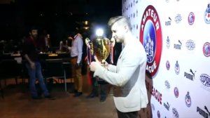 Ведущий Дмитрий Саврасов - награждение Amateur League