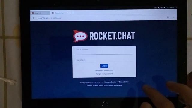 Installing Rocket Chat snap from Ubuntu Tablet смотреть онлайн
