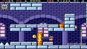 Super Mario World: Bowser's Kaizo Conspiracy: World 7: Dangerous Ice land