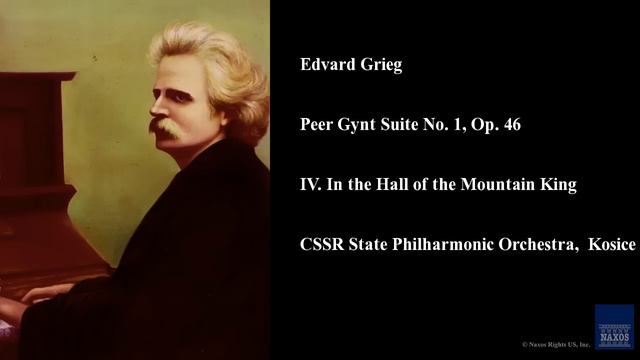 Edvard Grieg, Peer Gynt Suite No. 1, Op. 46, IV. In the Hall of the Mountain King смотреть онлайн