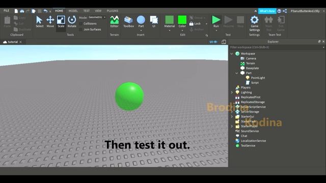 How To Make A Blinking Light | ROBLOX Script Tutorial смотреть онлайн