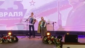 Не  воюйте с русскими.Дуэт гармонистов Анищенко.